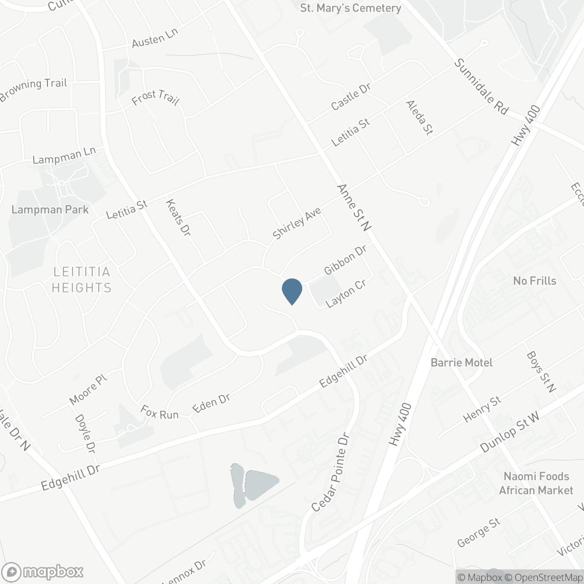 35 GIBBON DRIVE, Barrie, Ontario L4N 6S9